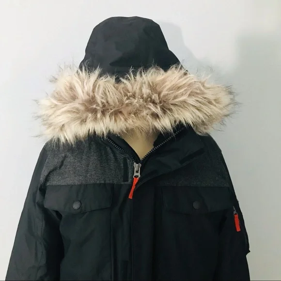 Men’s Free Country Faux Fur hooded Parka NWT